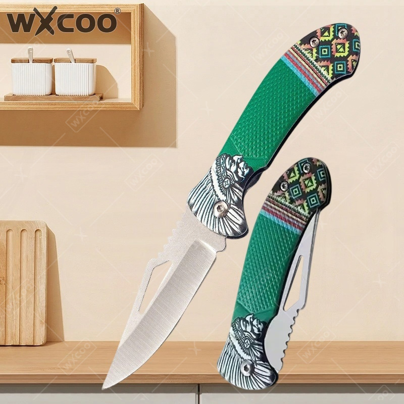 Kitchen Gadgets Latest - Складной нож WXCOO из нержавеющей стали,