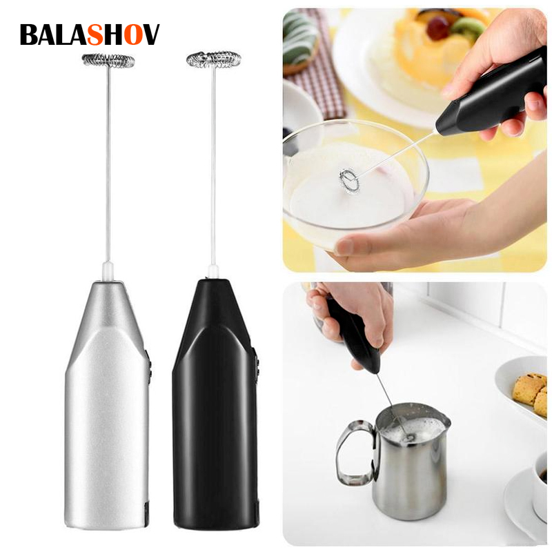 Kitchen Gadgets Must Have - Беспроводной вспениватель молока, миксер для венчика