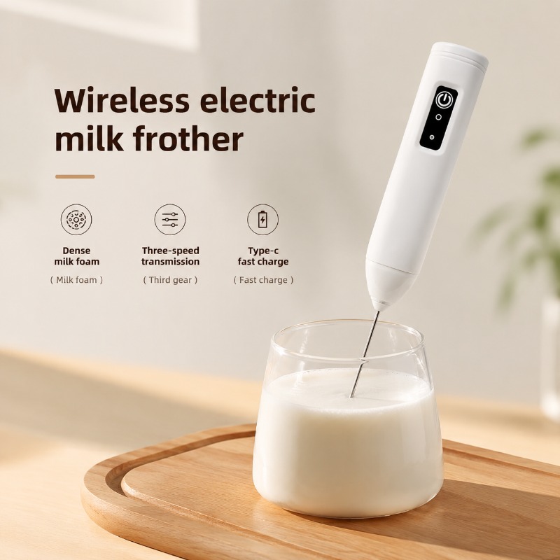 Kitchen Gadgets Must Have - Электрический вспениватель молока + миксер для