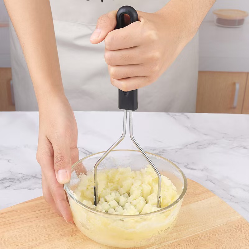 Potato Masher Ricer - Толкатель для картофеля из нержавеющей стали,