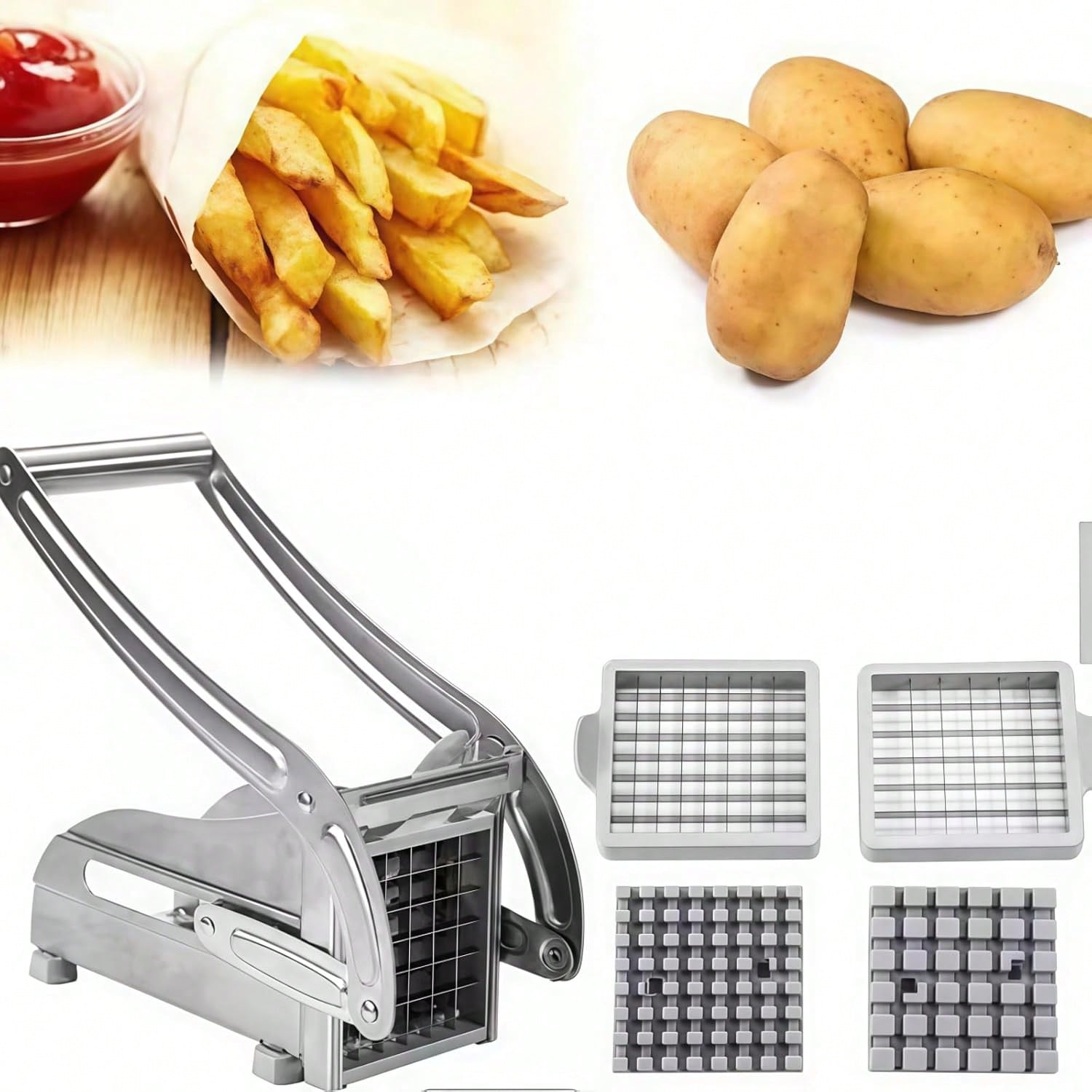 Ручная овощерезка из нержавеющ – обзор и цена Potato Masher Ricer