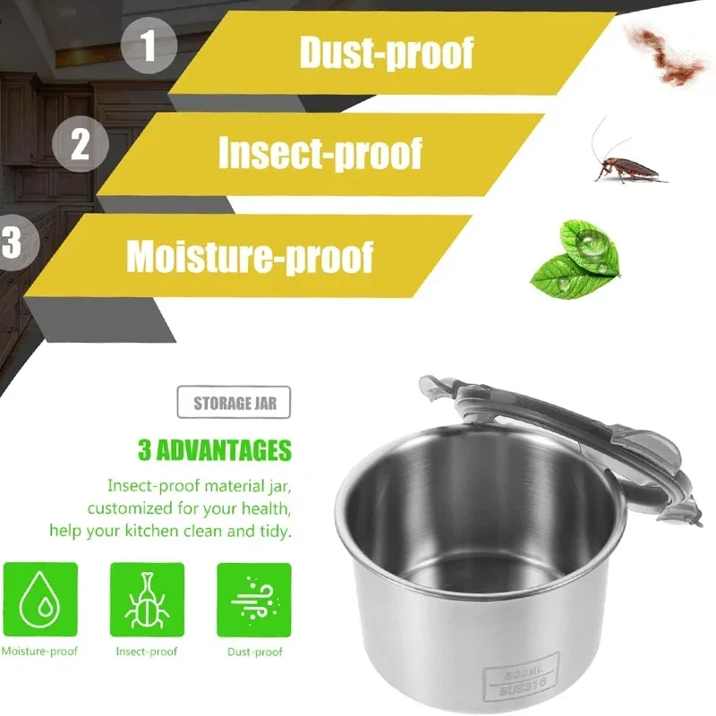 Контейнер для еды из нержавеющ – обзор и цена Kitchen Gadgets Storage Ideas