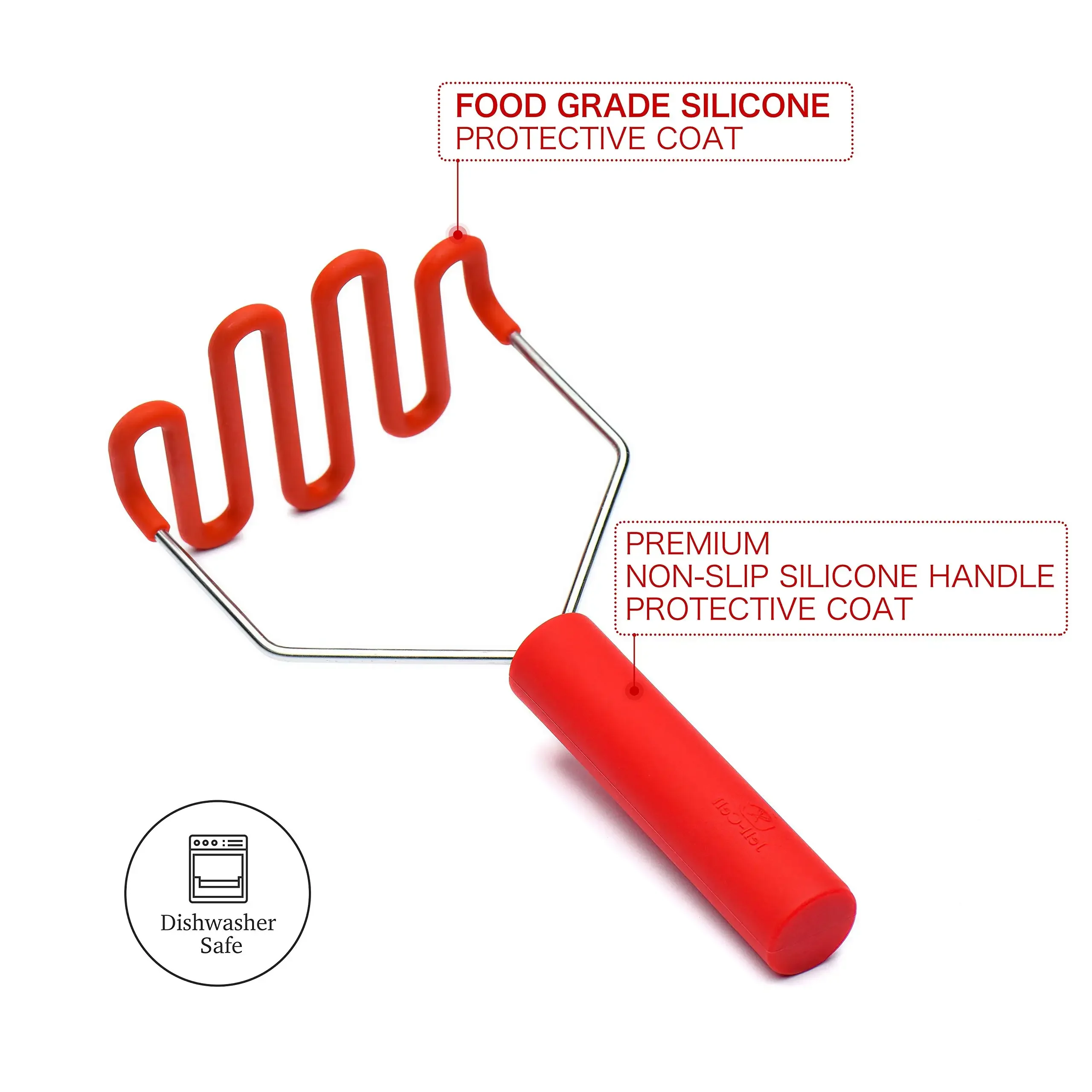 Силиконовая гладкая толкушка д – обзор и цена Potato Masher Ricer