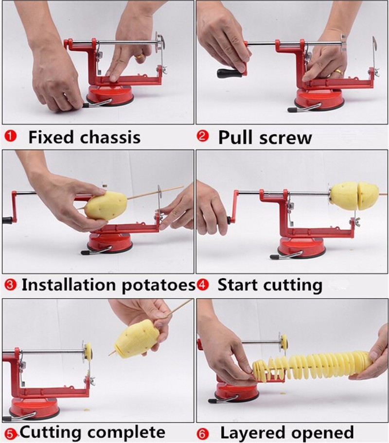 Ломтерезка для картофеля, нерж – обзор и цена Potato Masher Ricer