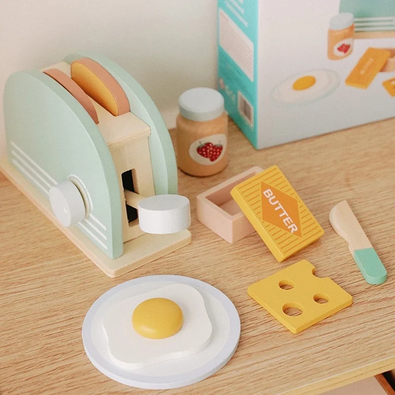 Деревянный игрушечный тостер д – обзор и цена Kitchen Gadgets Kids