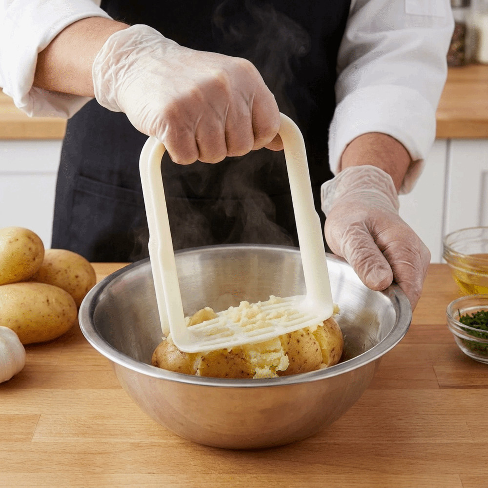 Подвесной ручной пресс для кар – обзор и цена Potato Masher Ricer