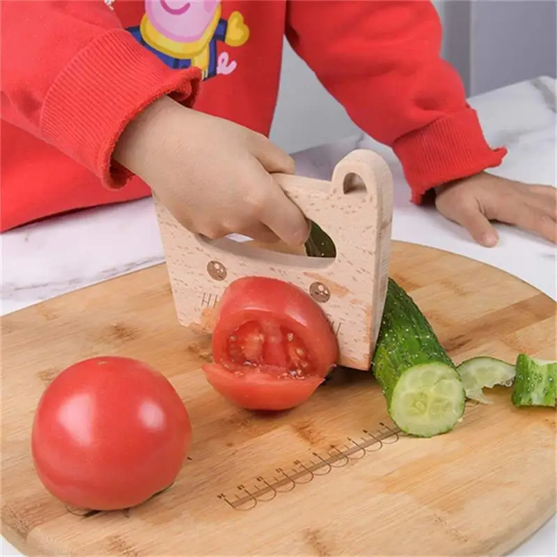 Деревянный детский нож для при – обзор и цена Kitchen Gadgets Kids