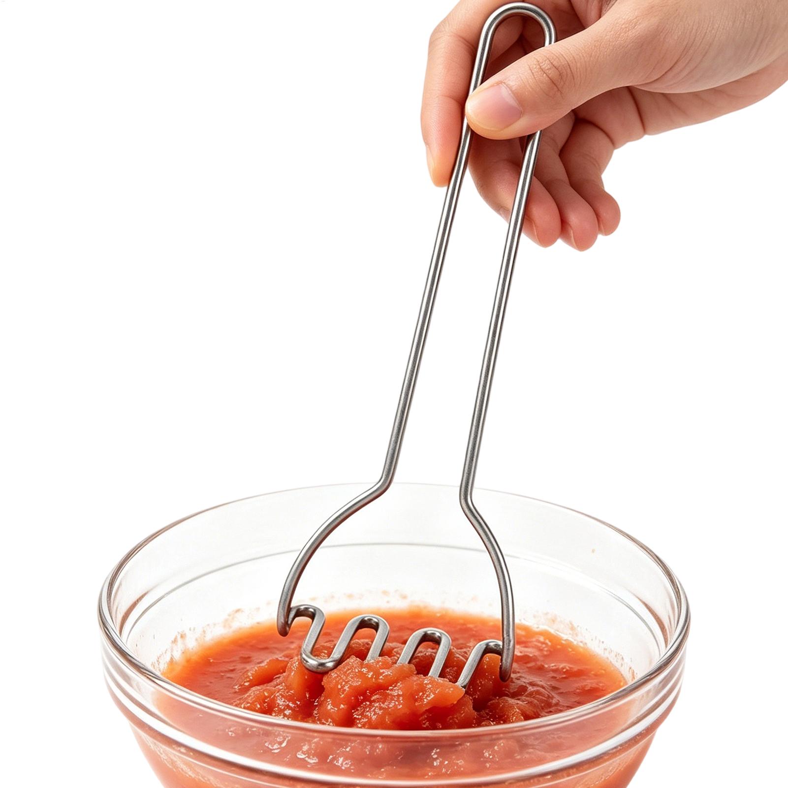 НОВАЯ Картофелемялка из нержав – обзор и цена Potato Masher Ricer