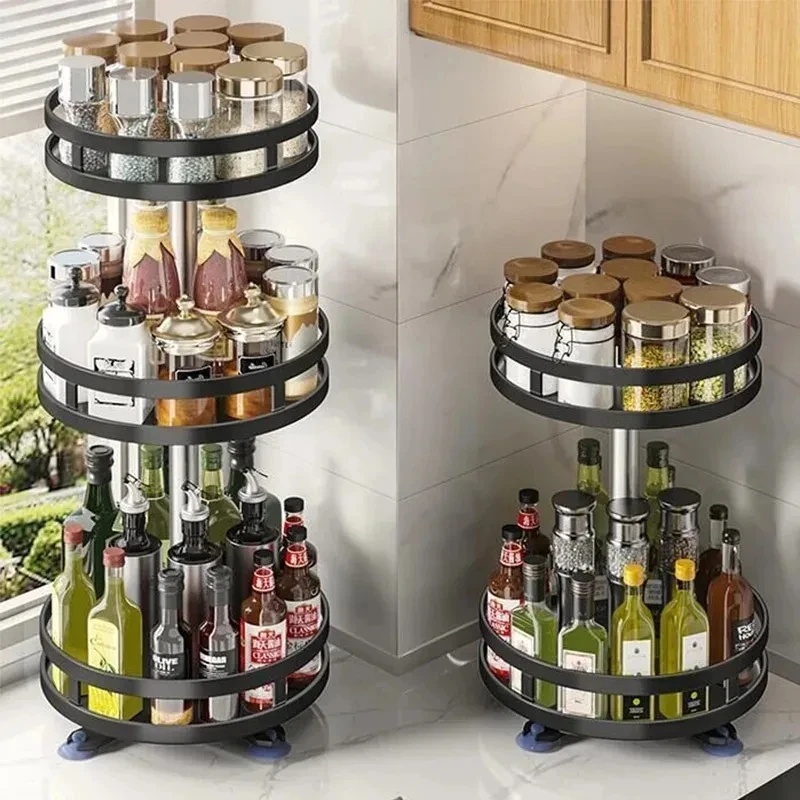 360 °   Вращающаяся подставка  – обзор и цена Kitchen Gadgets Storage Ideas