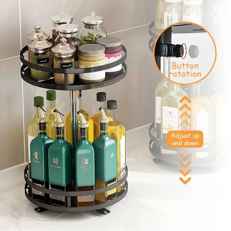 360 ° Вращающаяся подставка дл – обзор и цена Kitchen Gadgets Storage Ideas