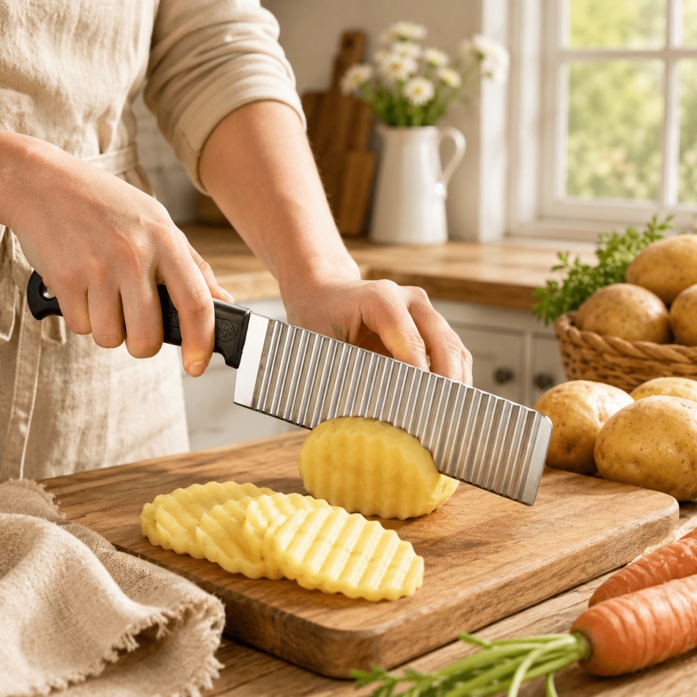 Нож для нарезки картофеля фри  – обзор и цена Potato Masher Ricer
