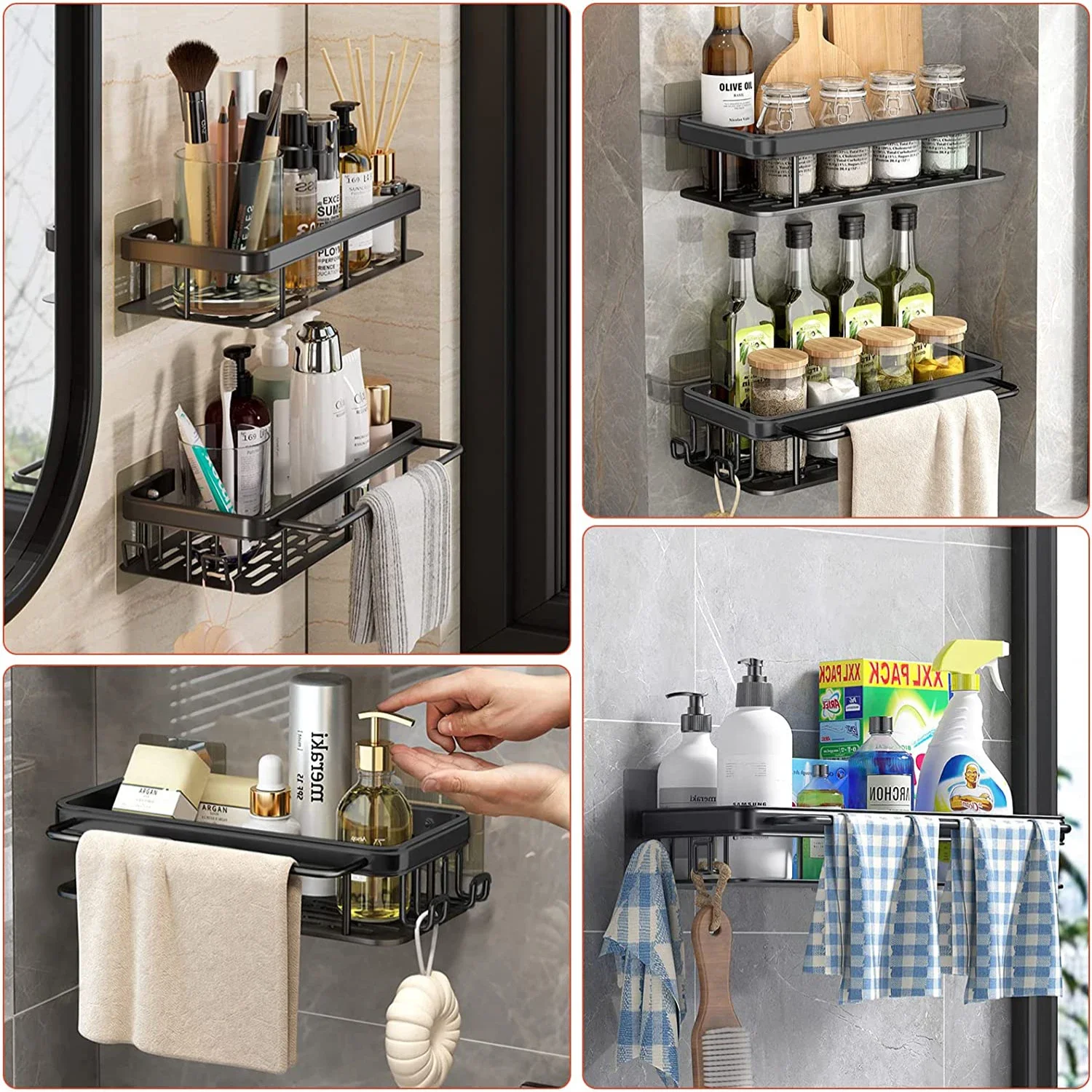 Полка для ванной комнаты, кухо – обзор и цена Kitchen Gadgets Storage Ideas